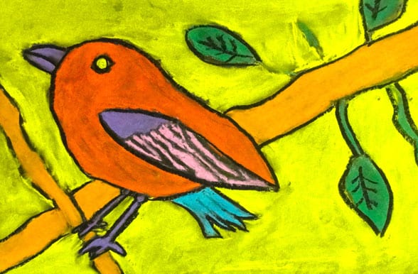 Parakeet Birds composition watercolor illustration 22418349 PNG