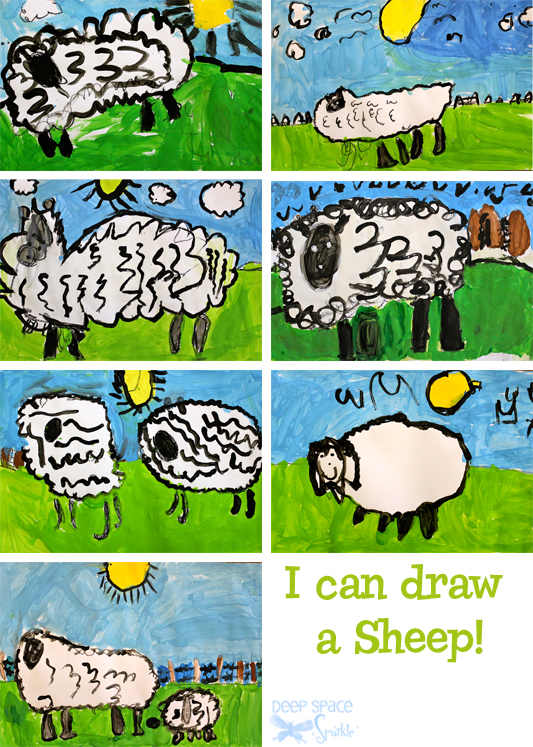 I Can Draw a Sheep! - Deep Space Sparkle