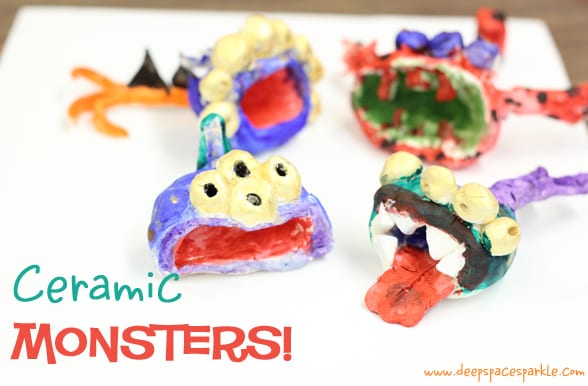 How To Sculpt Monsters  Sculpting Lessons for Kids 