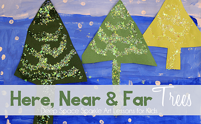 Book Review Here Near Far Winter Trees Lesson Deep Space Sparkle