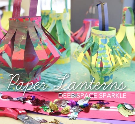 How to Make a Paper Lantern | Deep Space Sparkle