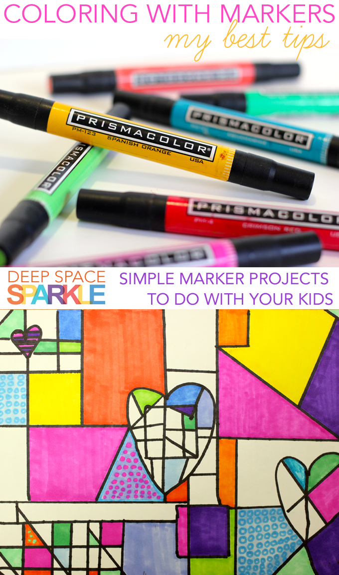 Art Tips for Kids: How to Color with Markers 