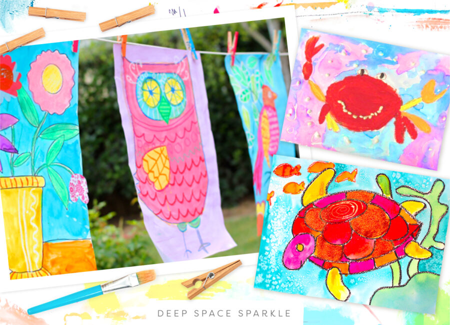 How to Host a Summer Art Camp for Kids Deep Space Sparkle