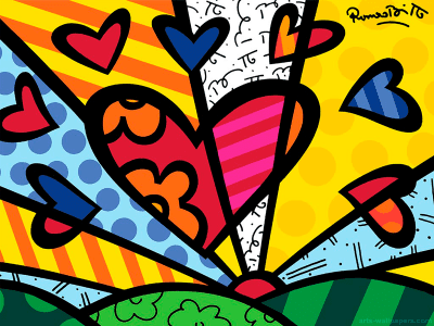 Romero Britto Print