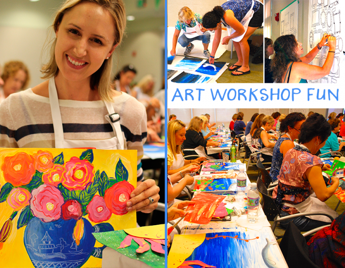 How To Host Your Own Art Workshop Art Made Easy 018 Deep Space Sparkle   Summer Workshop Image 1 700x544 