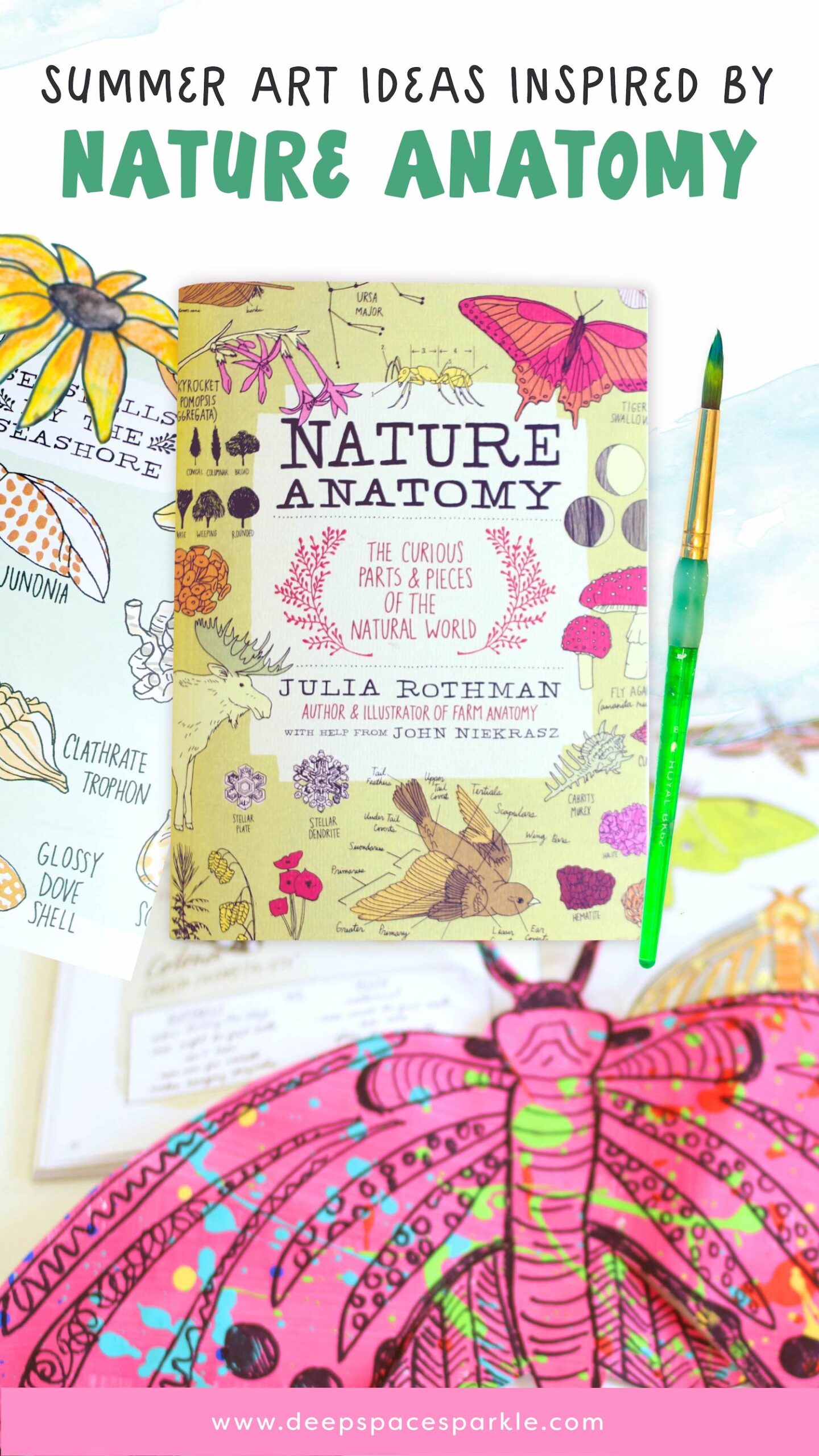 Summer Art Ideas Inspired by Nature Anatomy | Deep Space Sparkle