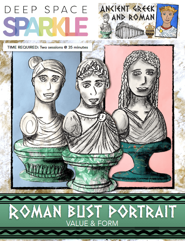 Roman Bust Portrait Lesson Plan