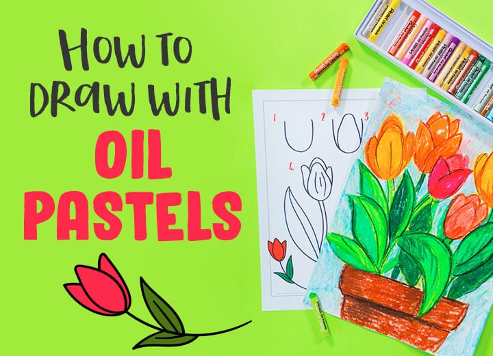 Strawberry oil pastels tutorial | Learn how to draw a juicy Strawberry in oil  pastels | For Beginners - STEP BY STEP ART