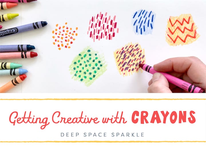 Download Getting Creative With Crayons Deep Space Sparkle