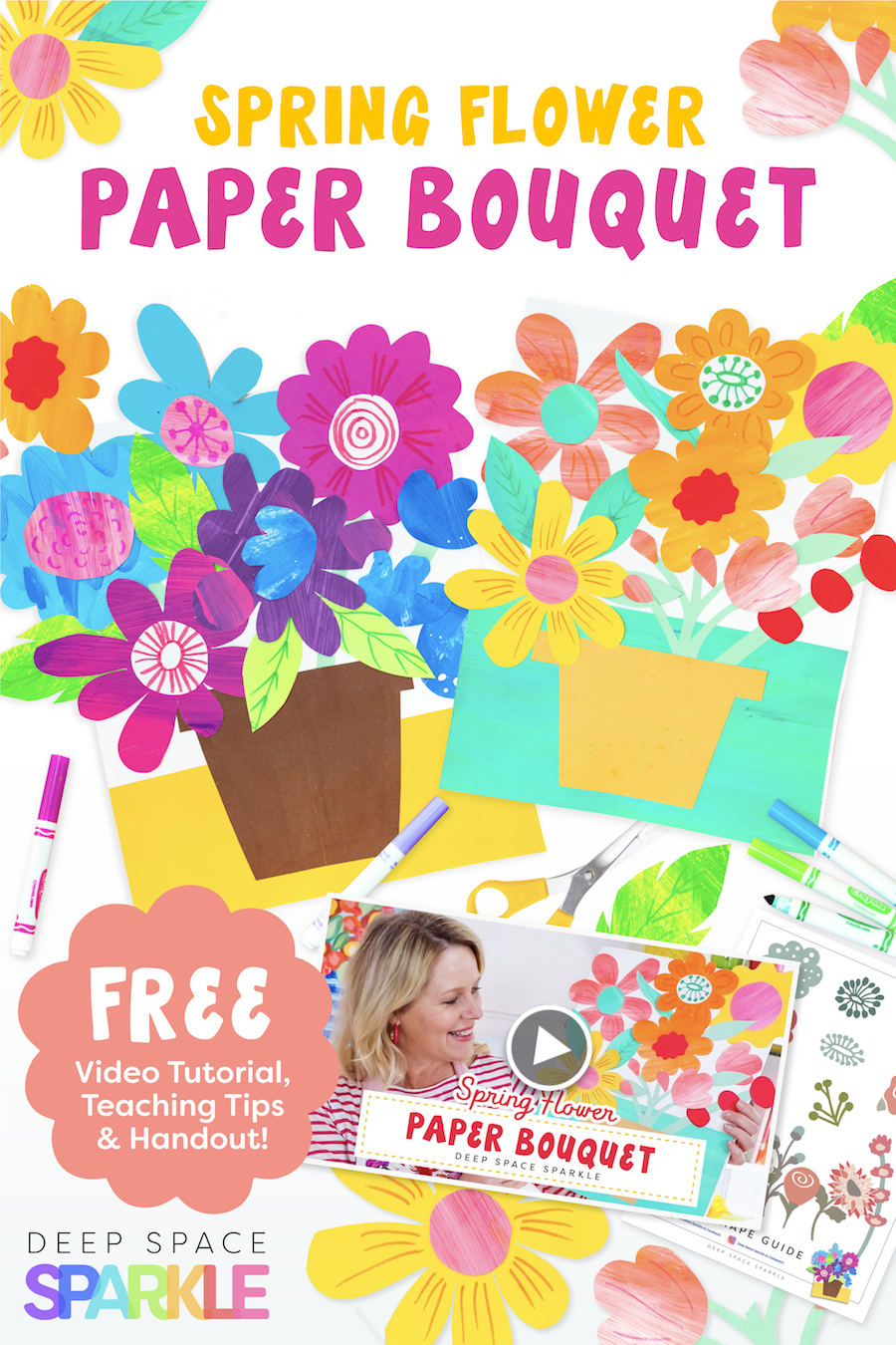 DIY: Spring Paper Flower Bouquet - Blog - Forest Springs Camp
