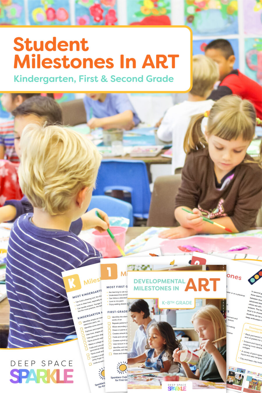 Student Milestones in Art | Kindergarten, First & Second Grade | Deep ...