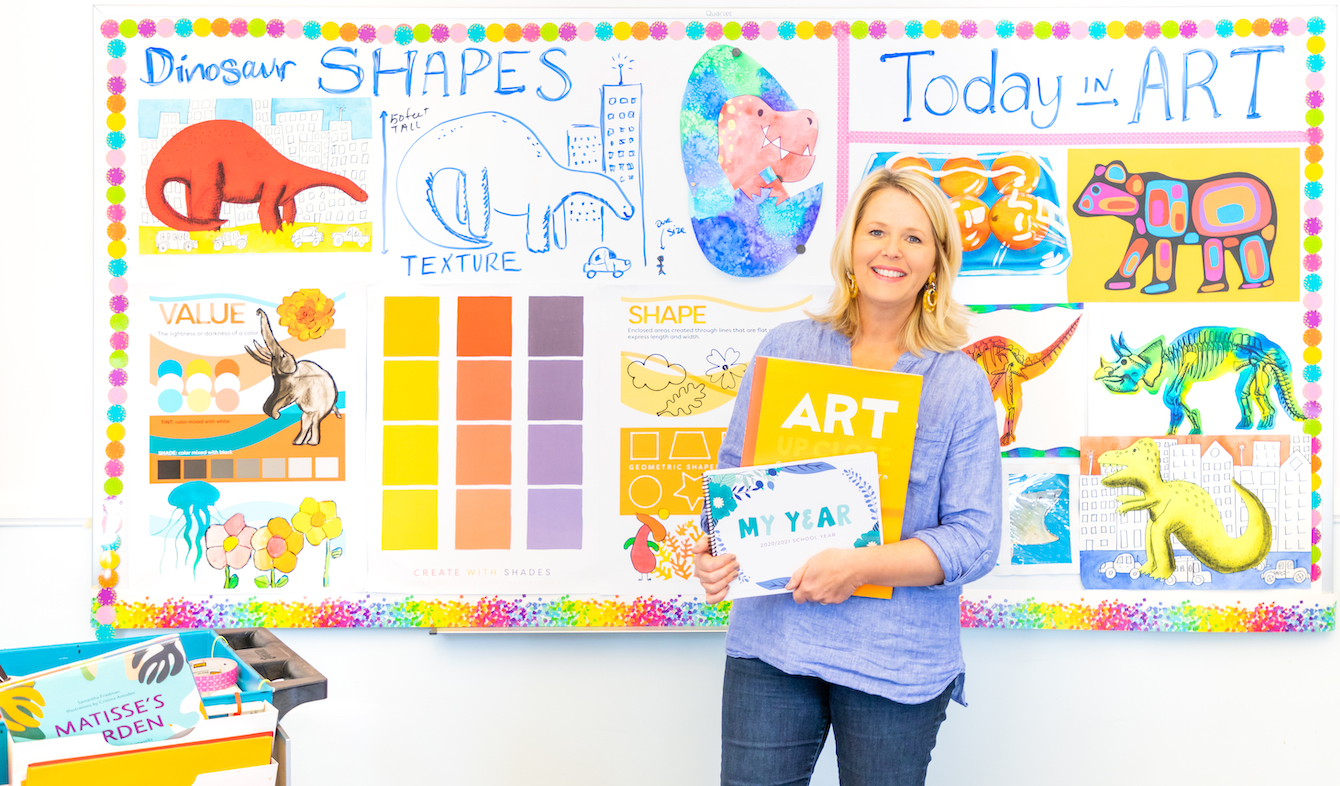Art at Home - Student Art Supply Kit - Elementary Art Curriculum Lesson  Plans