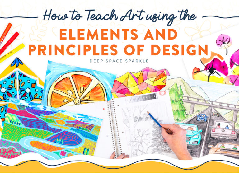 How To Teach Art Using The Elements And Principles Of Design | Deep ...