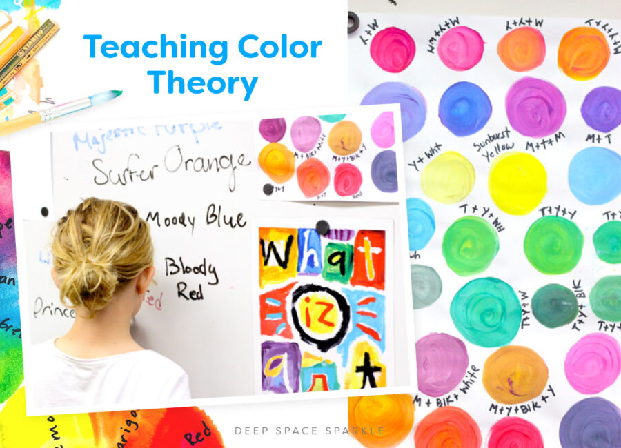 How to Teach Color | Elements and Principles of Design | Deep Space Sparkle