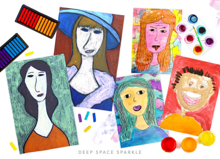 Portrait Round-Up for Grades K-7 | Deep Space Sparkle